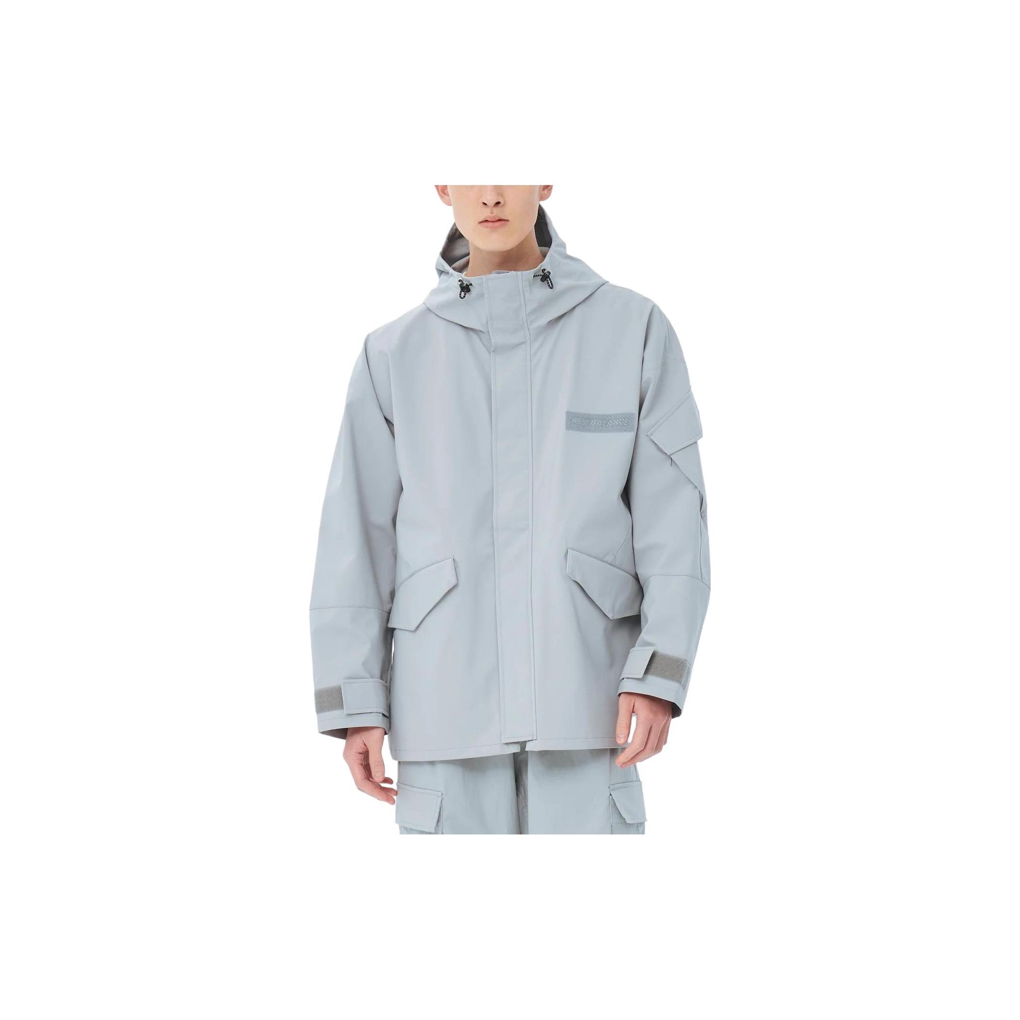 Мужская куртка New Balance Светло-серая AMJ35002-ALE L