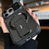 Fold Stand Magnetic Armor Case for 17 Air 16 15 14 Plus 13 12 11 Pro Max For Magsafe Camera Holder Lens Protection Cover