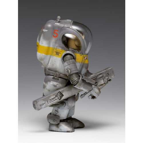 Wave Maschinen Krieger P.K.A. Ausf E Ice Musik 1/20 Scale Plastic Model Kit, Approximately 12cm Tall, MK-066