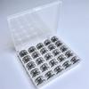 Empty Bobbins Storage Box Sewing Accessories Tools Plastic Sewing Machine Bobbin Case Knitting Needle Organizer