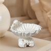 Jewelry Storage Tray, Creative Seashell Shapes Plastic Trays, Jewelry Earrings Ring Display Plates, Photo Props for Women