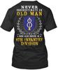 8. Infanteriedivision Vereinigte Staaten Unterschätze Niemals T-Shirt USA Hergestellt S-5XL