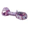 Baby Play Tent Set: 3-in-1 with Basketball Pool & Crawling Tunnel for Children Aged 0-3