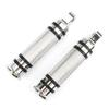 CNC Aluminum Footpegs Harley XL883 XL1200 48 72 Dyna Softail Fat Boy Road King Aftermarket Front Rear Pegs