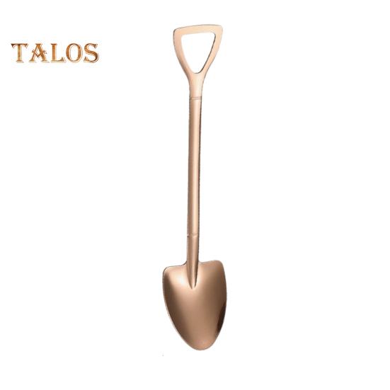 8 szt. Zestaw łyżek do arbuza ze stali nierdzewnej Próżniowe, tytanowe, antykorozyjne łyżki do deserów kawowych