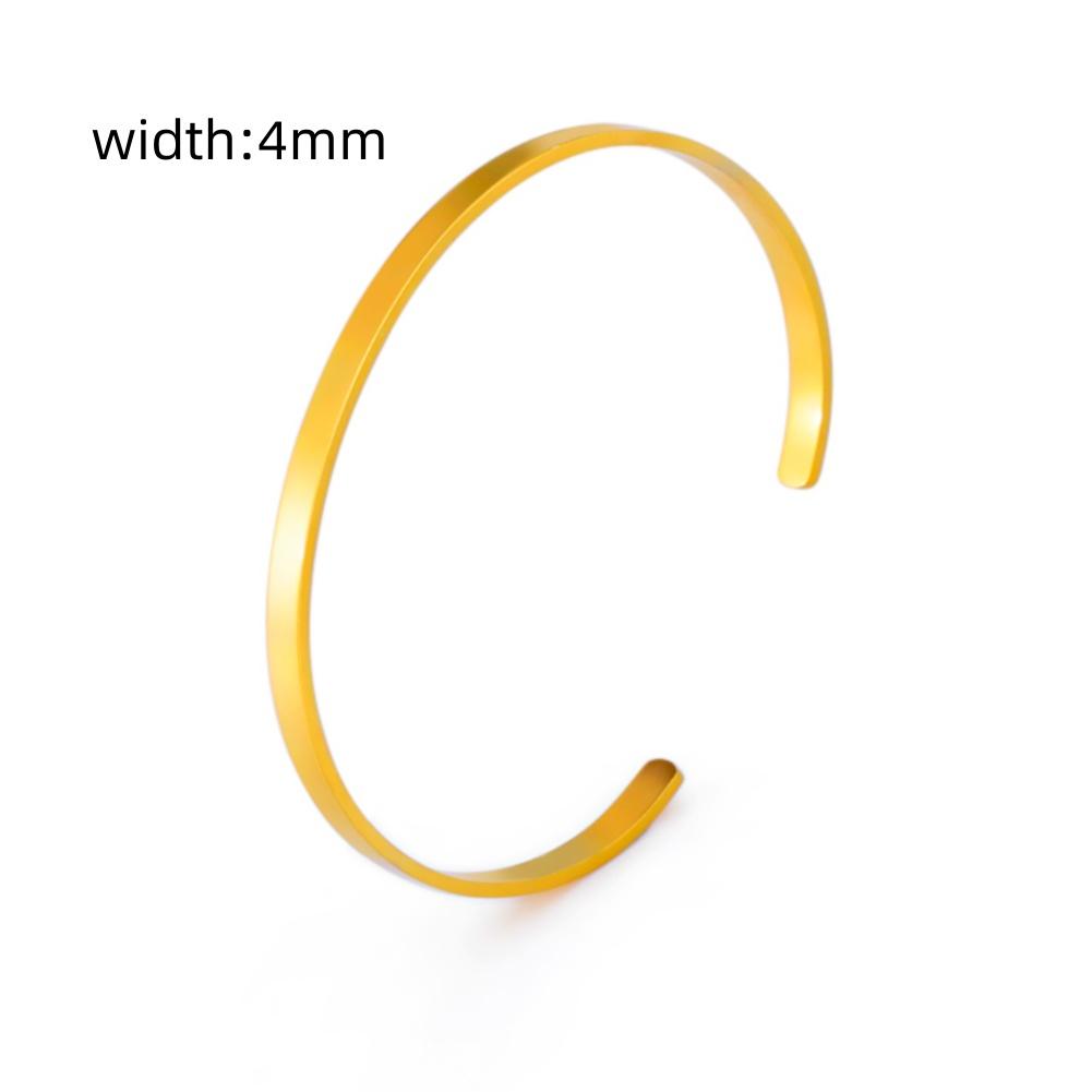 Custom Name Text Bangle Personalized Any Message Bracelet Engrave Text Cuff for Women Men Friend Stainless Steel Jewelry Gift