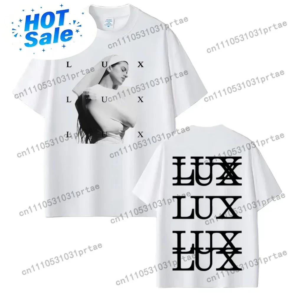 Singer Lux Rosalia Fashion Printed Tshirts Unisex Wounisex Harajuku Clothing Tshirts Shortsleeved Casual Cotton Tshirts Streetwear