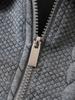 European Jacquard Knit Half-Zip Hoodie for Men - Autumn/Winter Casual Sportswear