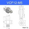 Vacuum Suction Cup Connector VM-G1 Threaded Barb Pneumatic Nozzle Adapter