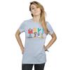 Disney Womens/Ladies Mickey Mouse Friends Hey Cotton Boyfriend T-Shirt