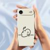 For iPhone 17 Air Case Stick Figure Pattern Printing Straight Edge TPU Phone Back Cover