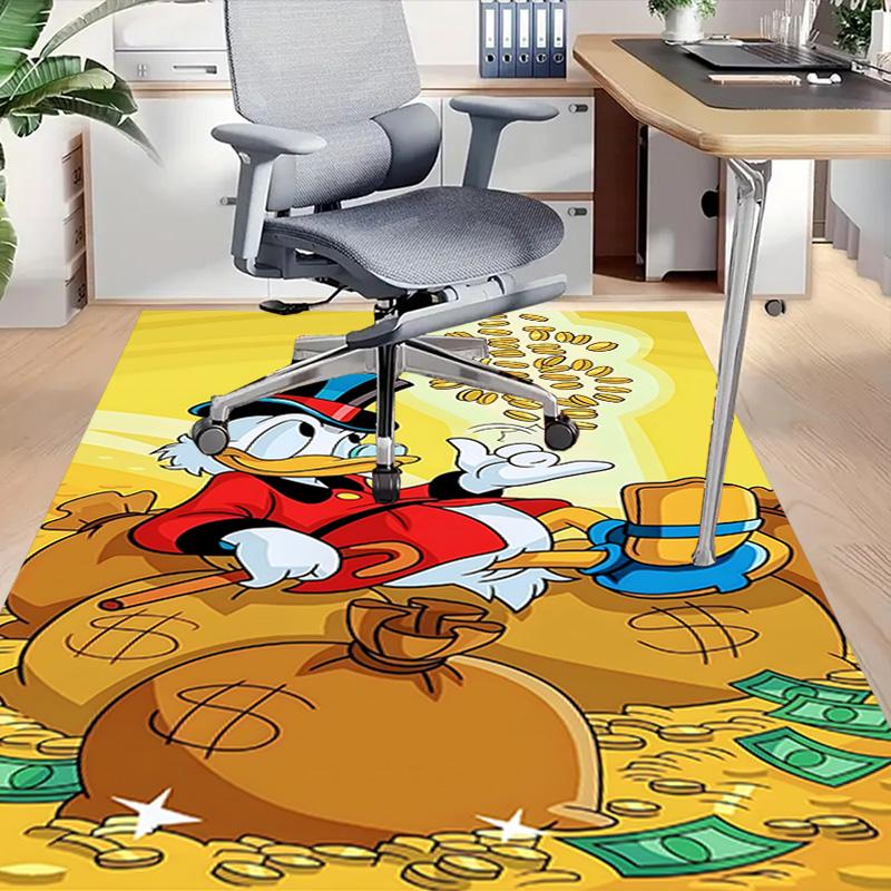 1pc Donald Duck Adventure Carpet for Playroom Bedroom Living Room Sofa Home Decor,kids Game Area Rug Non-slip Floor Mat Y72952