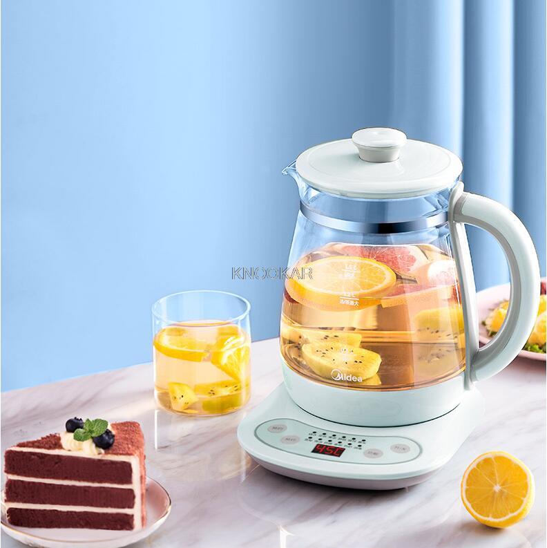 220V 1.5L Household Electric Kettle Automatic Glass Electric Health Preserving Pot Multi Stewing Cooking Machine Multi Cooker