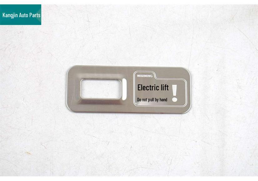 Silver Stainless Steel Dustproof Speaker for Chery 26 Models Fengyun T11, Third Row Door Panel Interior Modification