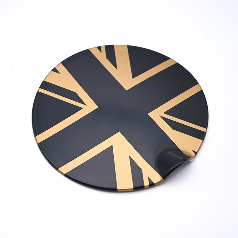 Brand New Plastic Car Fuel Tank Cap Cover StickerFor Mini Cooper One Hatchback R50 1.5T Car-Styling Decoration