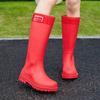 Hrubé holínky Dámské holínky Dospělé Módní Venkovní nošení Vodotěsné Protiskluzové Odolné proti opotřebení Dlouhé holínky
