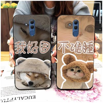 Protective Soft Case Phone Case For Huawei Mate 20 Lite Phone Pouch Shockproof Waterproof TPU Couple Durable Full Wrap