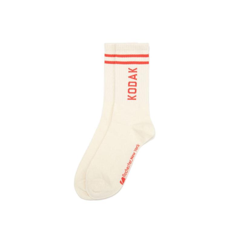 Kodak Apparel Wording Logo Socks 3-Pack Set