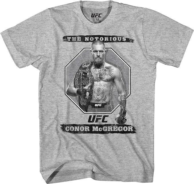 

26 UFC Футболка Конора Макгрегора - The Notorious Конор Макгрегор Мужская футболка UFC Унисекс футболка XXL