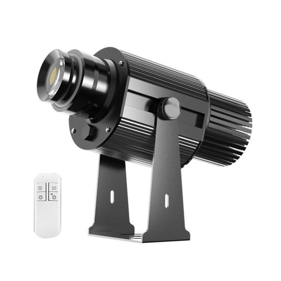 

50W LED Logo GOBO Projector Light IP67 Waterproof Advertising Light with Remote Control Rotational Welcome Sign Projector for Business Store Bar Hotel 1pc