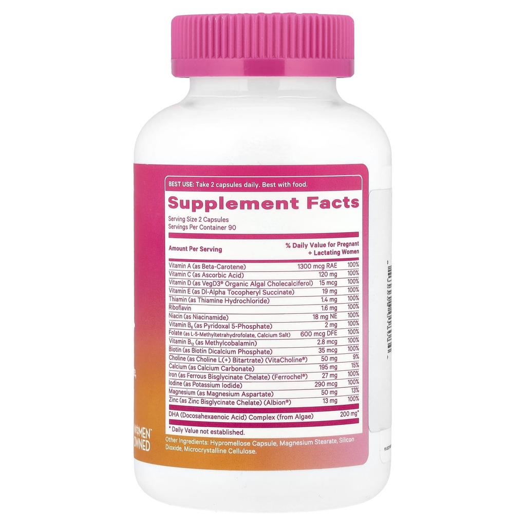 Total Prenatal + Dha, 180 Capsules