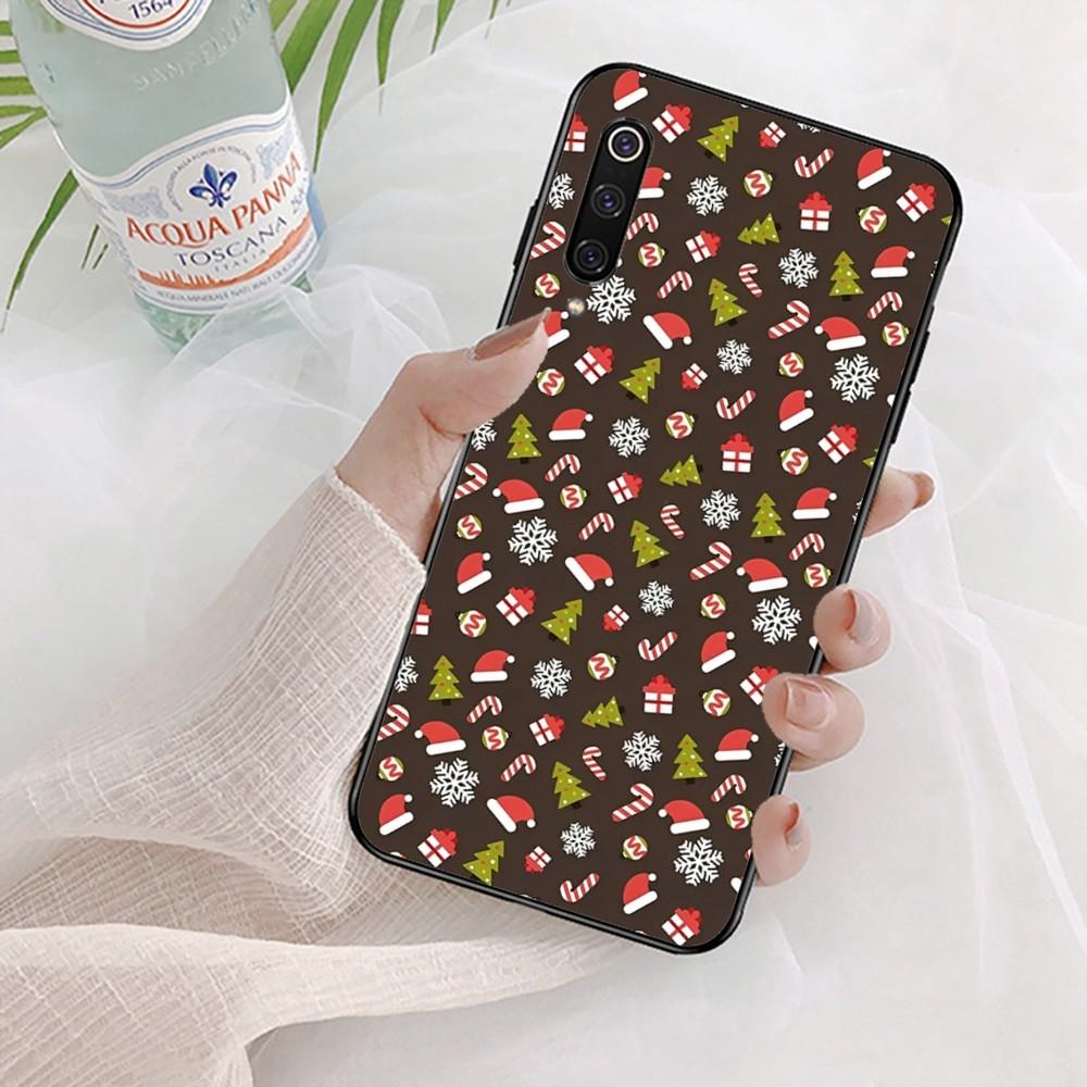 Happy Christmas Phone Case For Samsung S 20 21 22 23 plus Ultra for Redmi Note 8 9 10 11 for Huawei Y 5 6 9