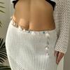 Summer Beach Shell Waist Chain for Women Gold Color Starfish Pearl Beaded Belly Chain Vacation Party Bikini Sexy Body Jewelry