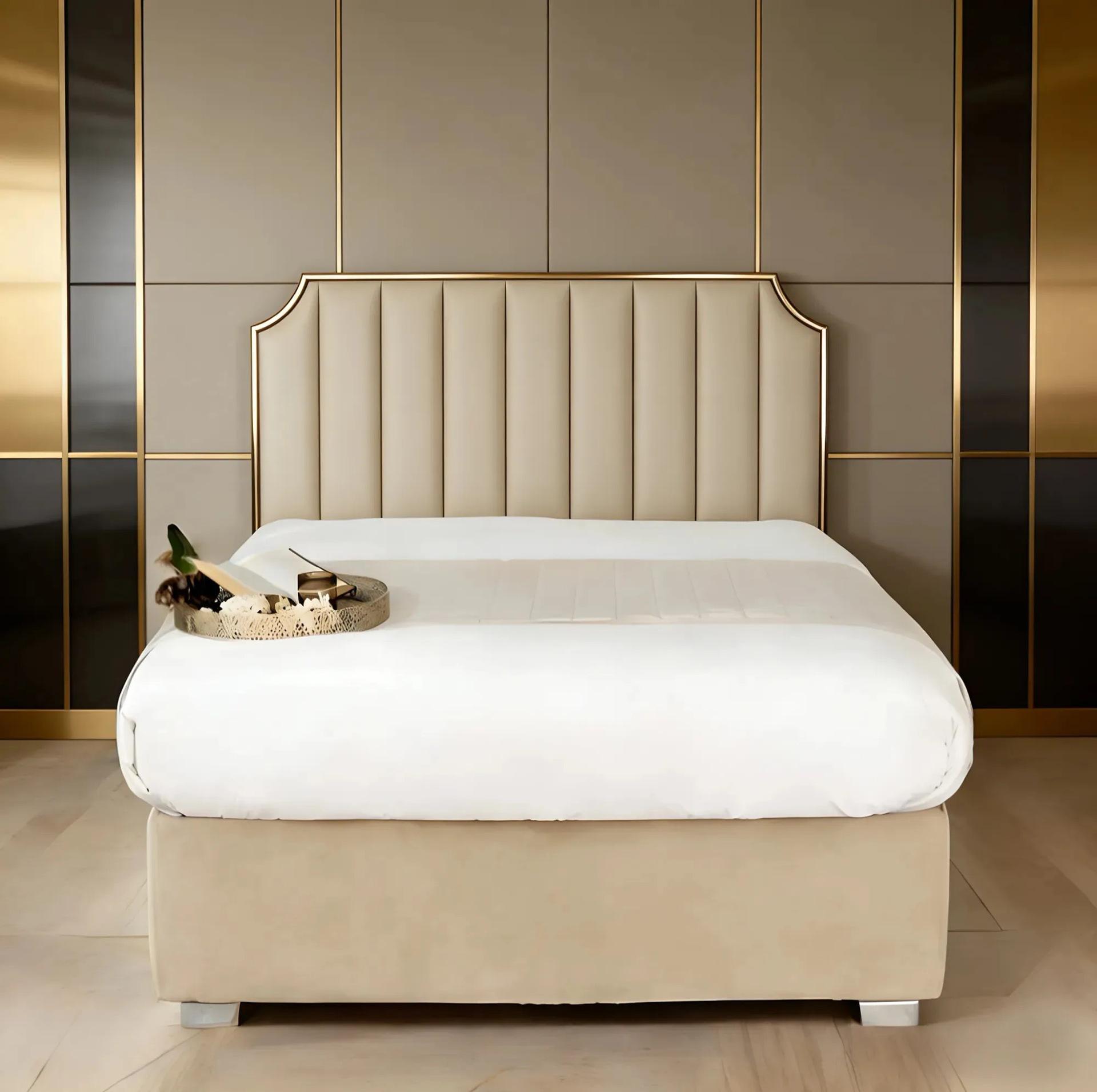 1pc Luxury Suede Divan Bed Valance