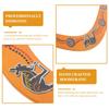 Woodiness Kangaroo V Shaped Boomerang Plaything Flying Disc Throw Catch Outdoor Game Kids Toys Parent-Child Interactive Game Props