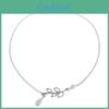 Elegant Pearl Drop Leaf Necklace In Alloy For Fashionable Women And Trendy Styles