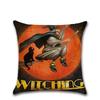 Premium Quality Happy Halloween Cushion Cover Perfect For Home Decor Elegance