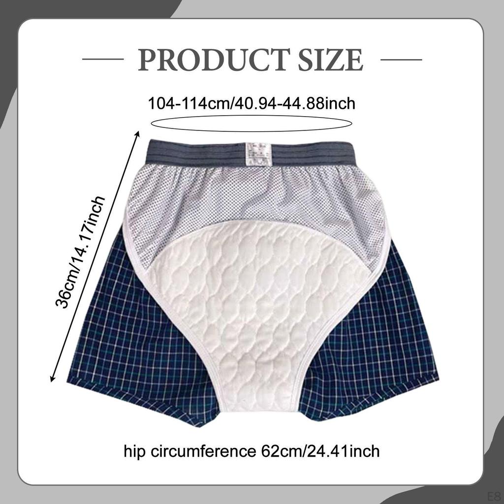 Adults Cloth Diaper Cover Elderly Old People Waterproof Brief Elastic Reusable Leakproof Pant