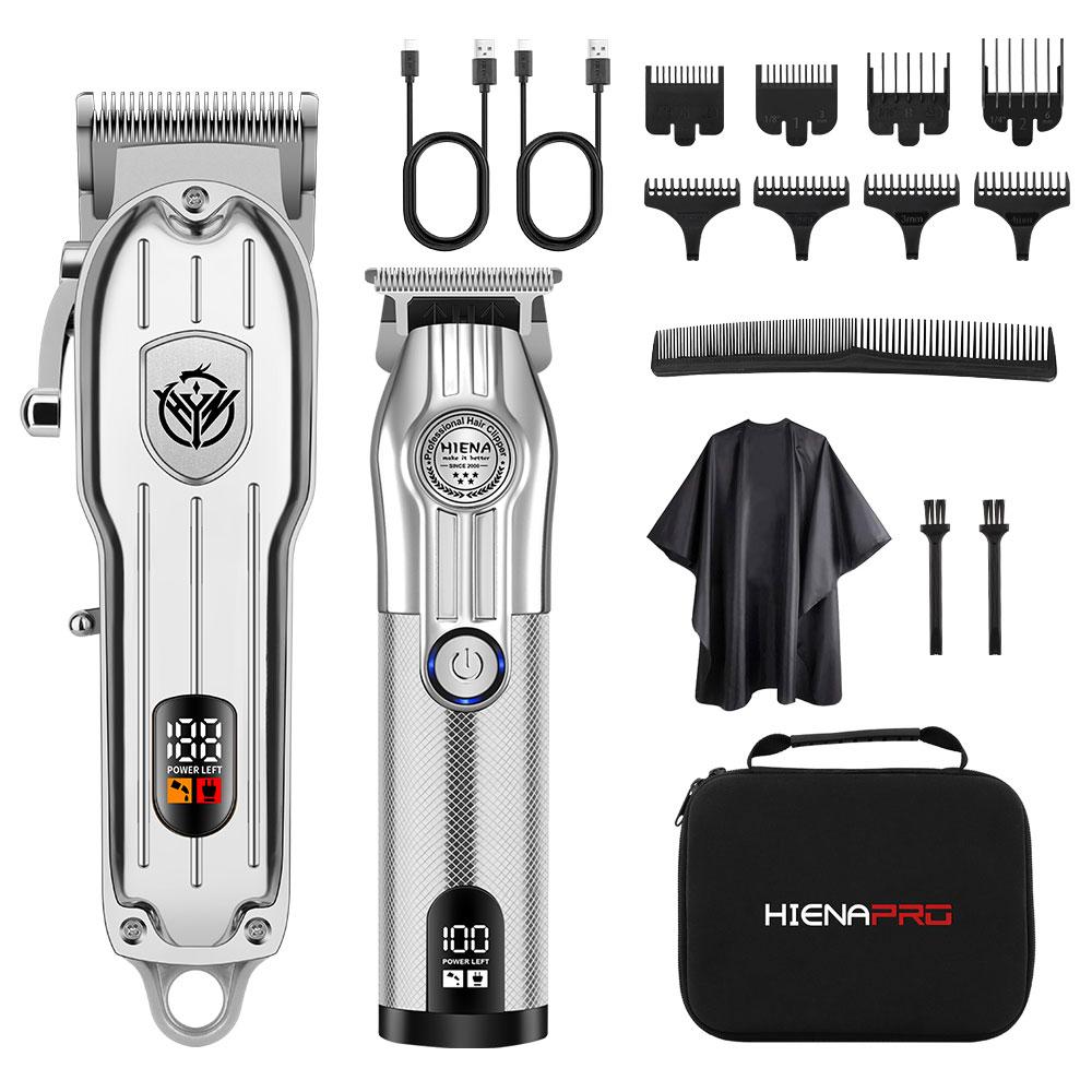 Hair Trimmer Professional new hair trimming set Clipper Cordless Barber Rechargeable Hair Cutting Machine Metal Trimmer for Men