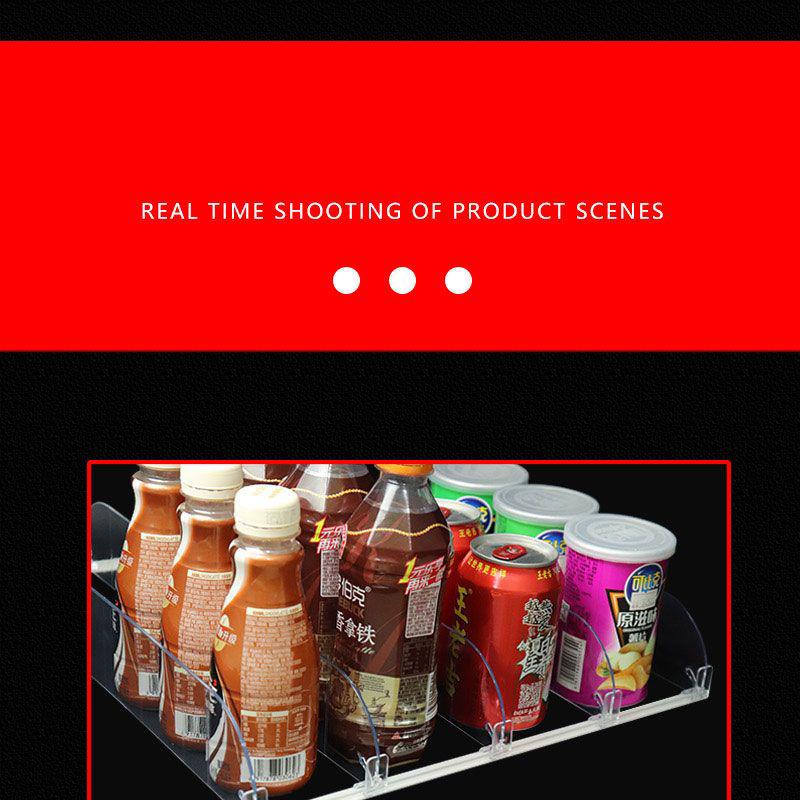 Supermarket Shelf Product Classification Partition Board Convenience Store Shelf Partition Strip Snack Classification Dividing