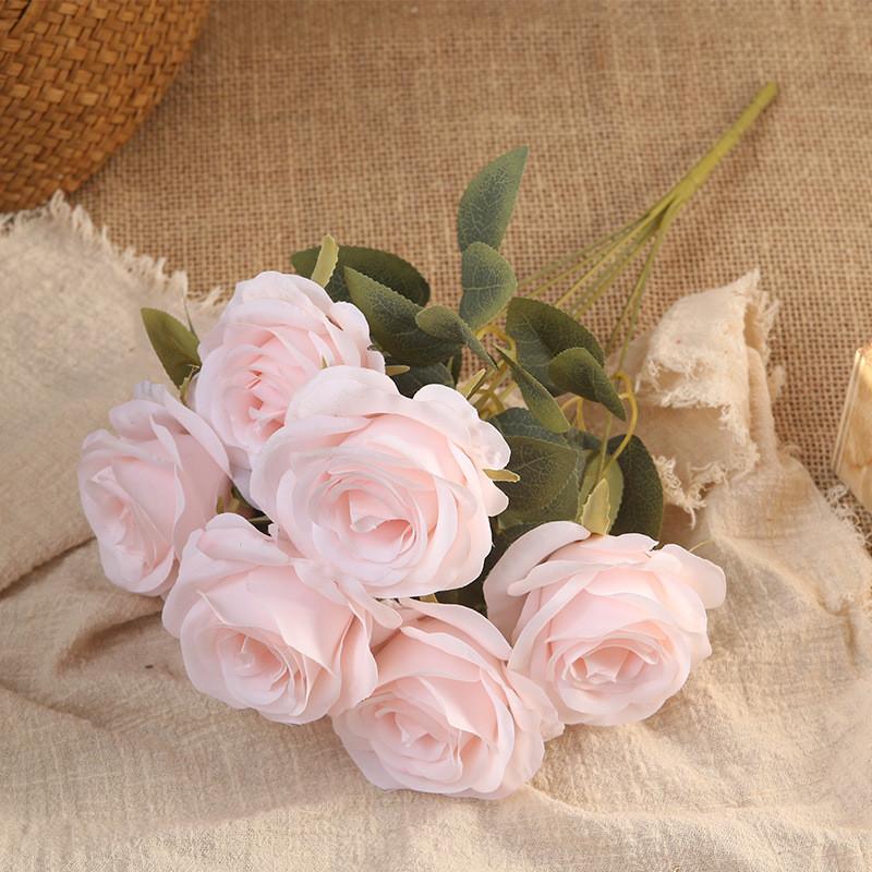 Rose Silk Flowers Party Decoration For Weddings And Celebrations