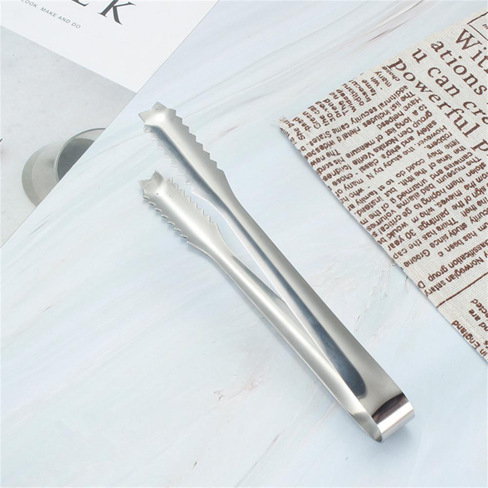 1/3/5PCS Stainless Steel Ice Clamp Durable Practical Stainless Steel Ice Clip Bar Holder High Quality Fall-proof Silver