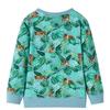 Sweatshirt pour enfants mélange vert clair 92/104/116/128/140