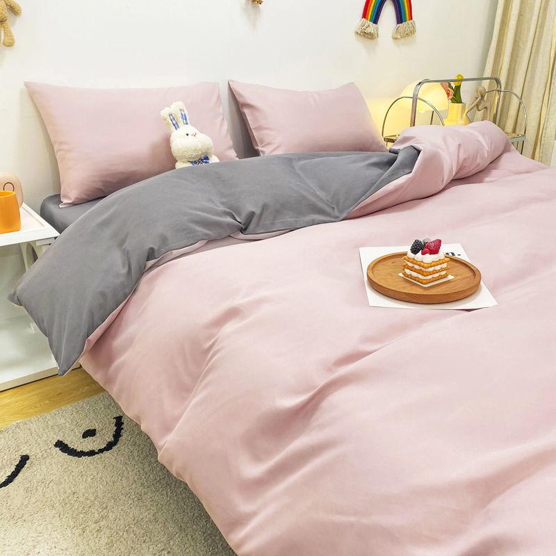 Duvet Cover Nordic Modern Fashion Washable Household Bedroom Dormitory Students Queen Bedding Skin-friendly Comfortable Textile
