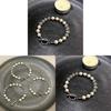 Geometric Style Handmade Pearl Bracelet With Colorful Crystals For Summer Gift Giving