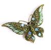 Exquisite Full Zircon Big Flower Pin Brooch Luxury Crystal Flower Brooch Fashion Bridal Wedding Dress Pin Accessories