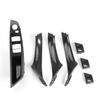 For BMW 5 Series Car Interior Inner Door Handle Panel Pull Trim Cover Window Switch Panel Handle Set For BMW F10 F11