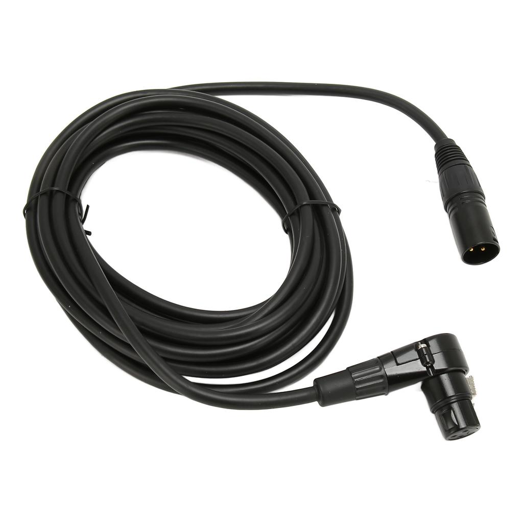 XLR Male to Female Microphone Cable Professional 3 Pin OFC Conductor Microphone Cable for Amplifier Mixer Speaker 16.4ft