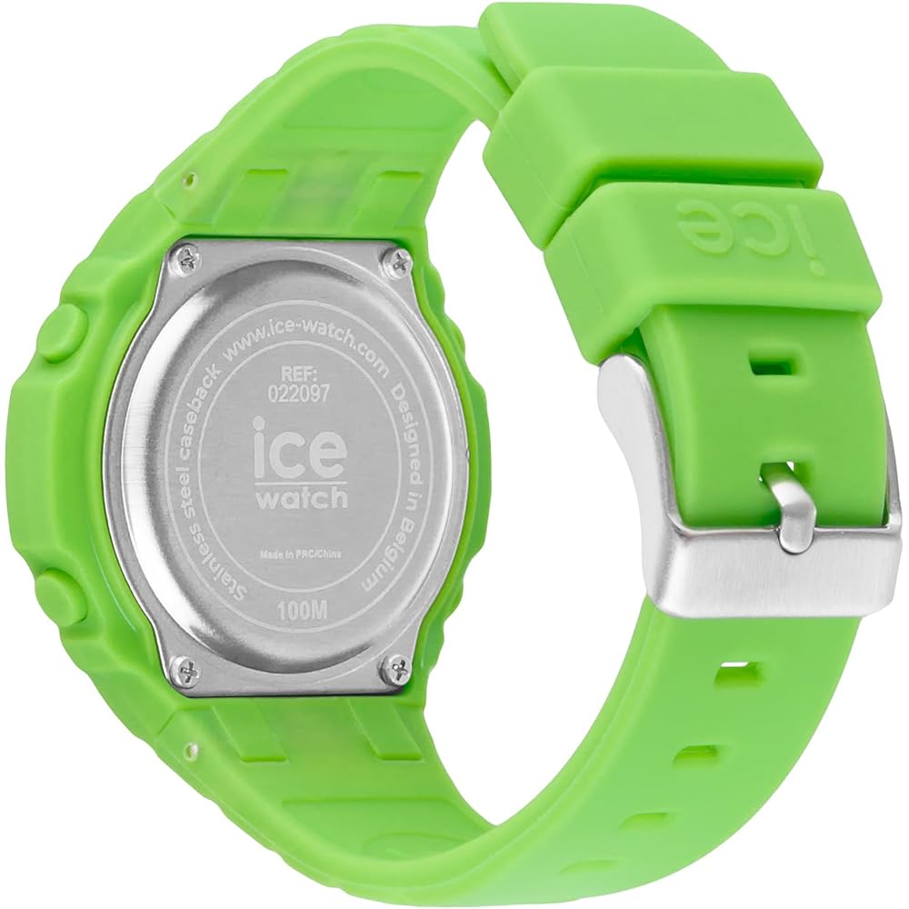 Autorisierter Händler [Ice Watch] Ice Watch Digitale Herrenuhr 022097 ICE digit Ultra Grün Klein