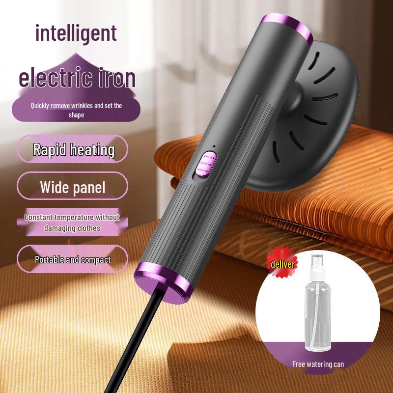 

Portable USB Electric Handheld Garment Steamer: Mini Ironing Machine & Clothes Wrinkle Remover for Home and Travel.