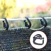 50Pcs Shade Net Clip Clamp Trellis Garden Flower Vegetable Vine Fixed Clip Plant Support
