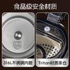 Ladies High Aesthetic Value Stainl Steel Cerc Insulated Tea Cup Health Tea Brewing Double Layer Inner Vel Water Cup