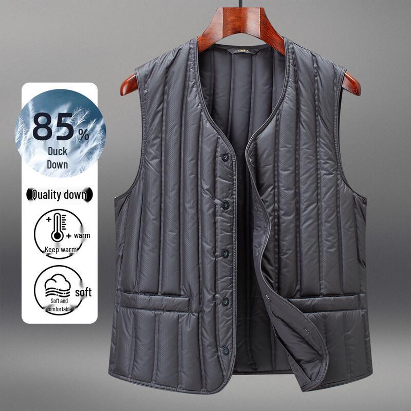 

Xue Zhong Fei Мужской пуховый жилет средней/пожилой возрастной группы 180