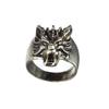 Hot Retro Exaggerated Wolf Head Ring Personality Tide Men Wolf Head Ring Jewelry Men Women Gifts Size 8