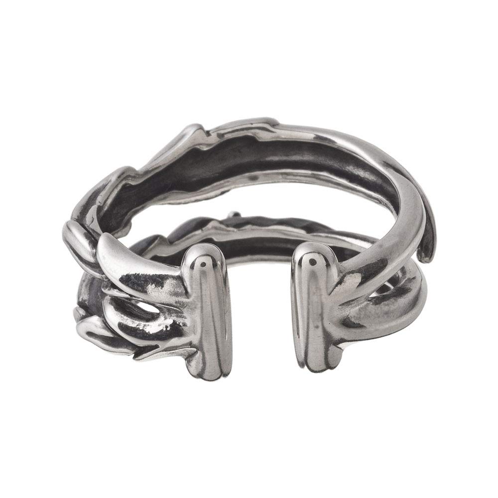 Artemis Classic Uriel W-Ring Ear Cuff (ac-ace0145) - Silver Accessories for Men and Women, Brand Jewelry, Silver Faux Earrings, Non-Pierced Earrings,