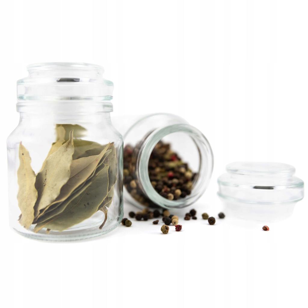 Jar Spice Container 205Ml Glass Jar For Herbs Gift